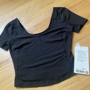 Lululemon align tee balck